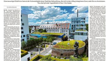 CuraMed feiert Deutschland-Premiere in Neu-Ulm: die digitale Tagesklinik