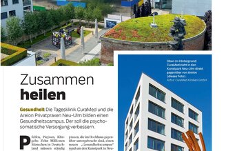 Zusammen heilen: Artikel in unternehmen [!] - Das Wirtschaftsmagazin